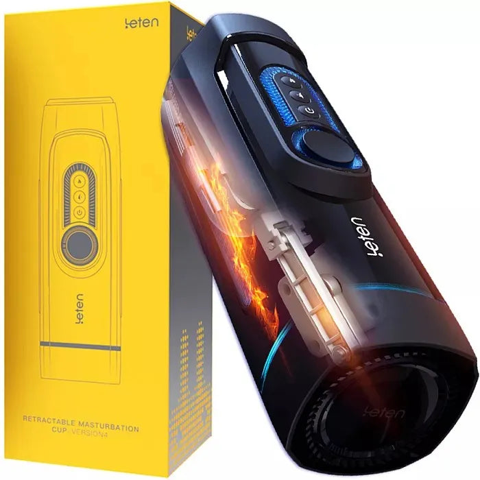 Superbuyg™LETEN Quadruple Piston X9-IV Infinitely Variable Speed Male Masturbator