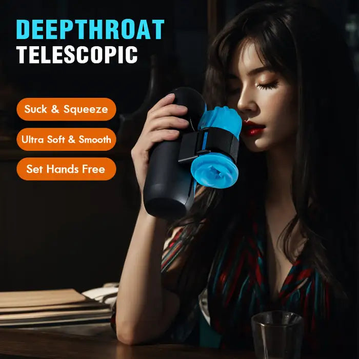 Superbuyg™™ XS 5 Speed 6 Thrusting 10 Vibrating Male Masturbator