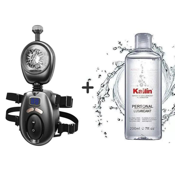 Superbuyg™ Wearable Automatic 9 Swinging 9 Vibrating Male Masturbator