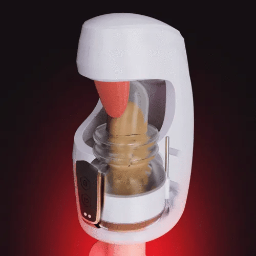 Superbuyg™Blowjob Queen 10 Tapping Thrusting Male Glans Training Stimulator