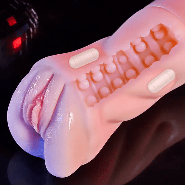 Beate - 5 Sucking Oral Swallowing 10 Vibrating Massage Training Masturbation Cup