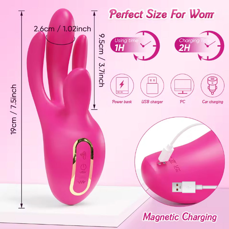 Shake finger vibrator