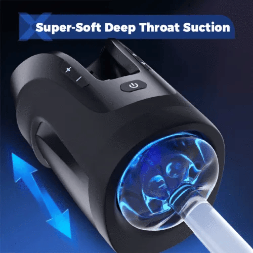 Superbuyg™ LETEN Cannon King Mini 3D Fleshy Telescopic Vibrating Automatic Masturbator