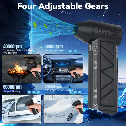 Superbuyg™ Winter Pro — The LED Turbo Blower That Clears Snow in Seconds.