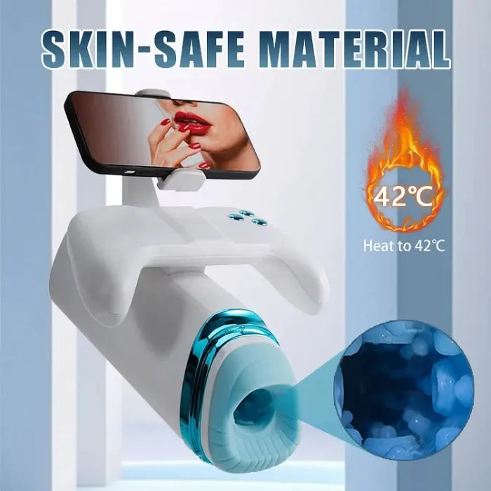 Superbuyg™Thrusting Vibrating Heating Phone Holder Handle Control