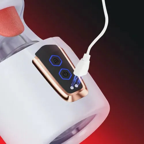 Superbuyg™Blowjob Queen 10 Tapping Thrusting Male Glans Training Stimulator