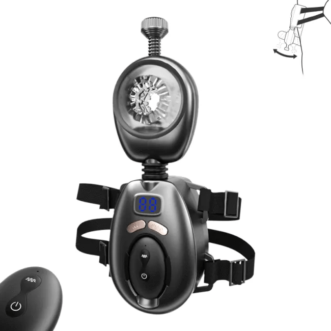 Superbuyg™ Wearable Automatic 9 Swinging 9 Vibrating Male Masturbator